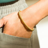 Bracelete Simple - Banhado a Ouro